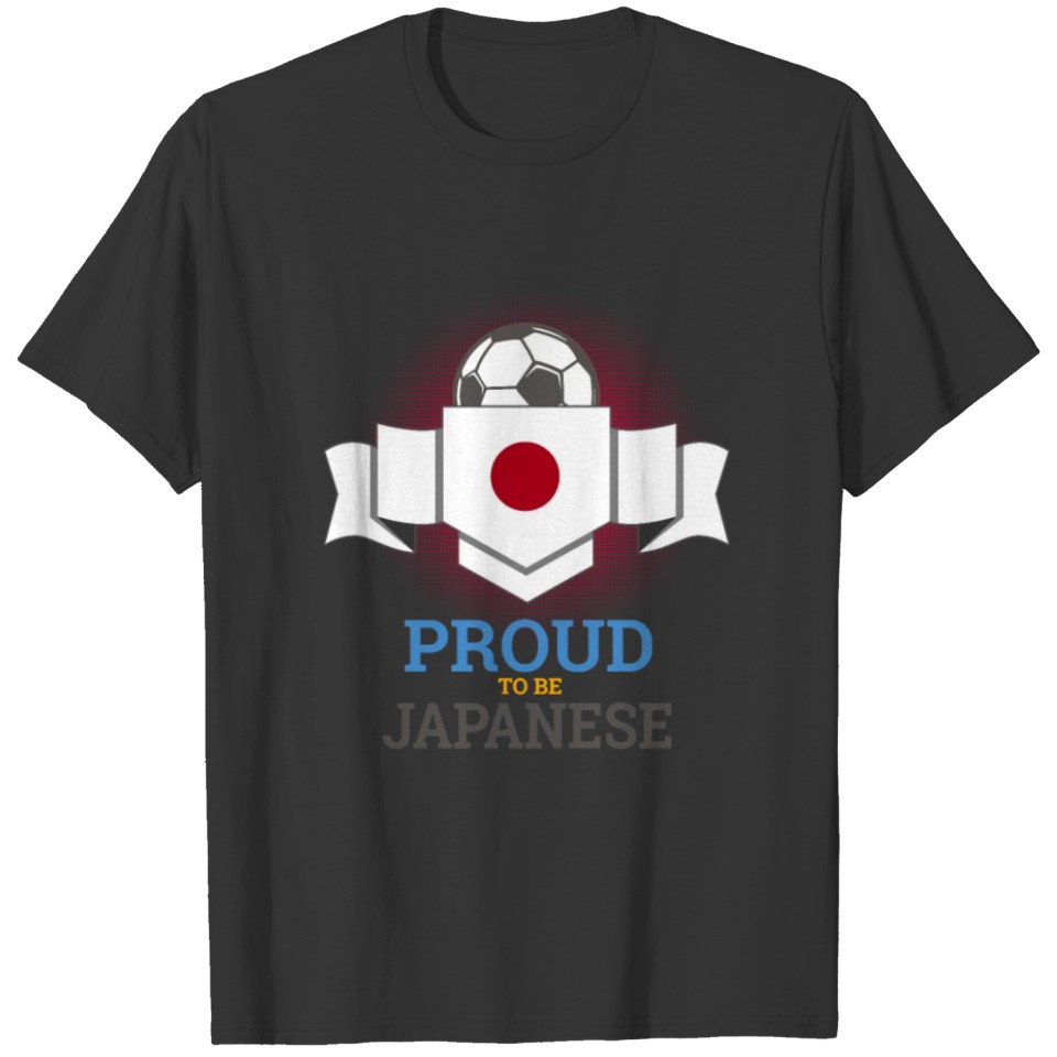 Football Japanese Japan Soccer Team Sports T-shirt