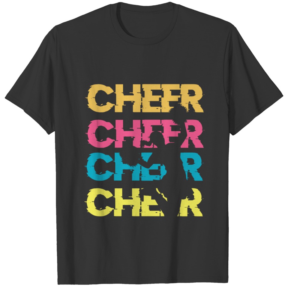 cheer gift idea shirt cheerleader sport dancing T-shirt