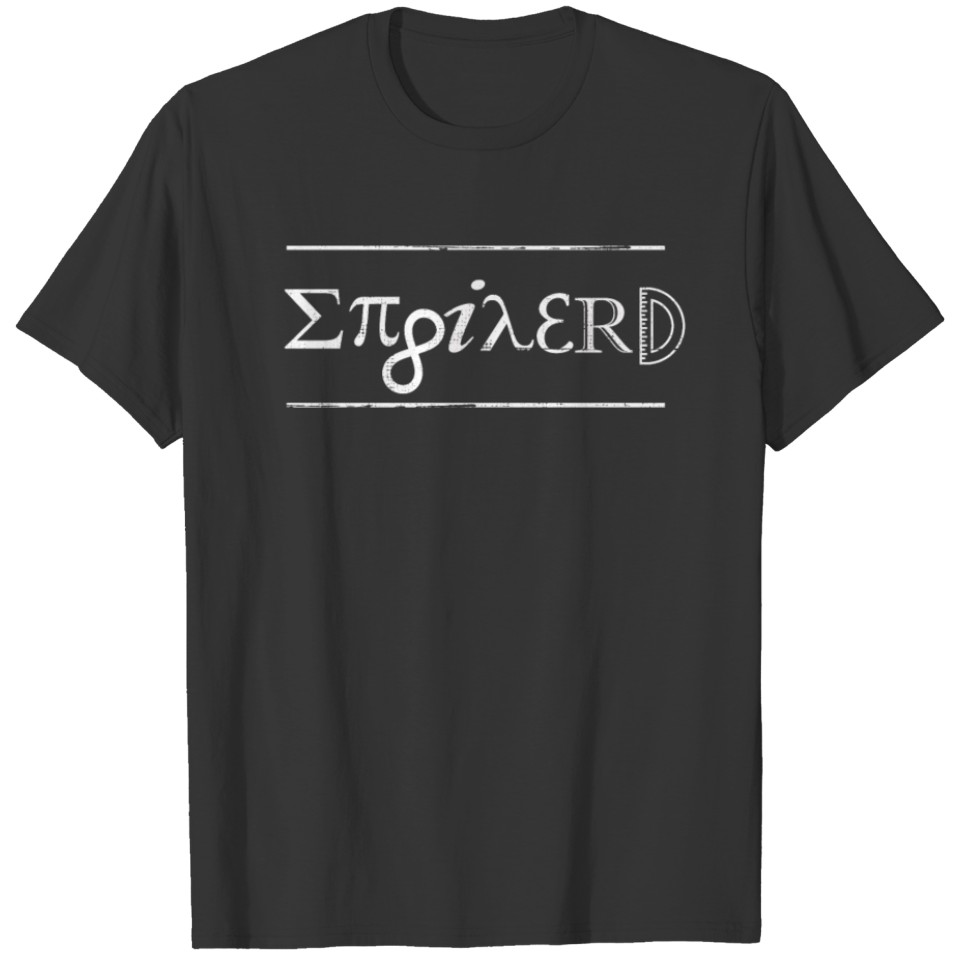 Enginerd Engineer Nerd Genius & Witty Friend Gift T-shirt