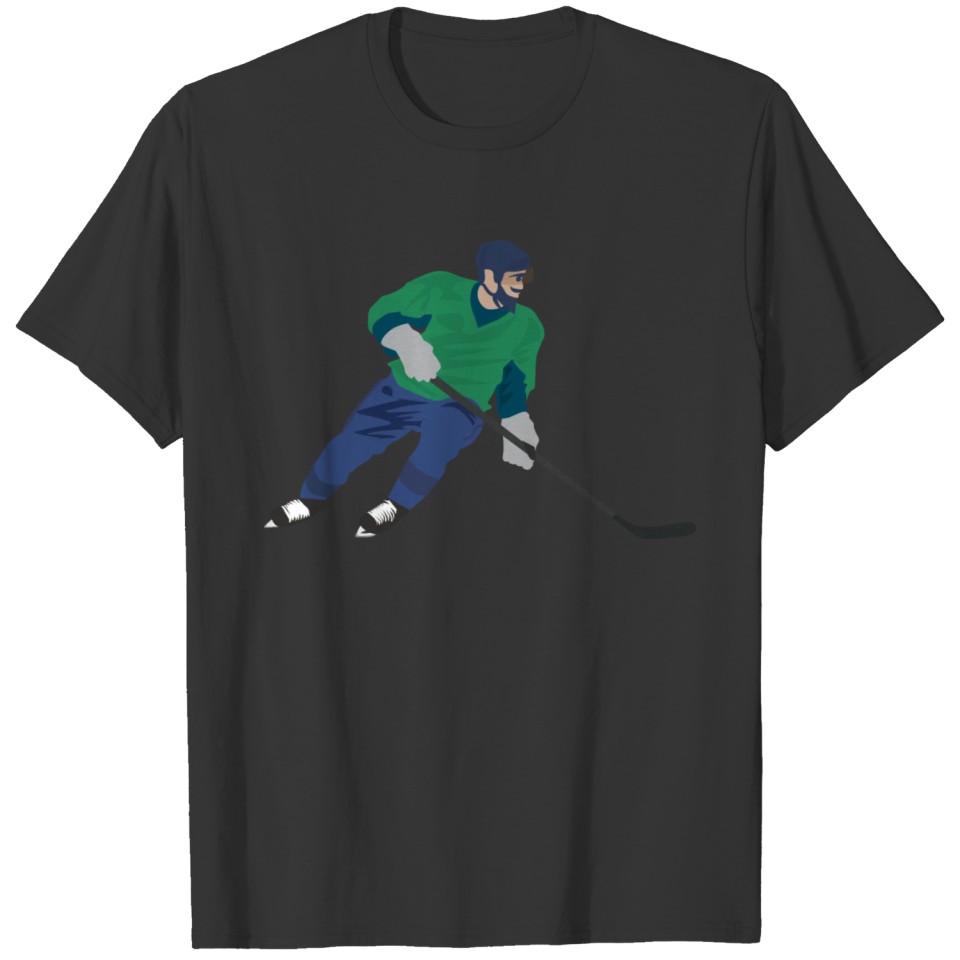 Hockey Player Product Cool Ice Sports Gift T-shirt