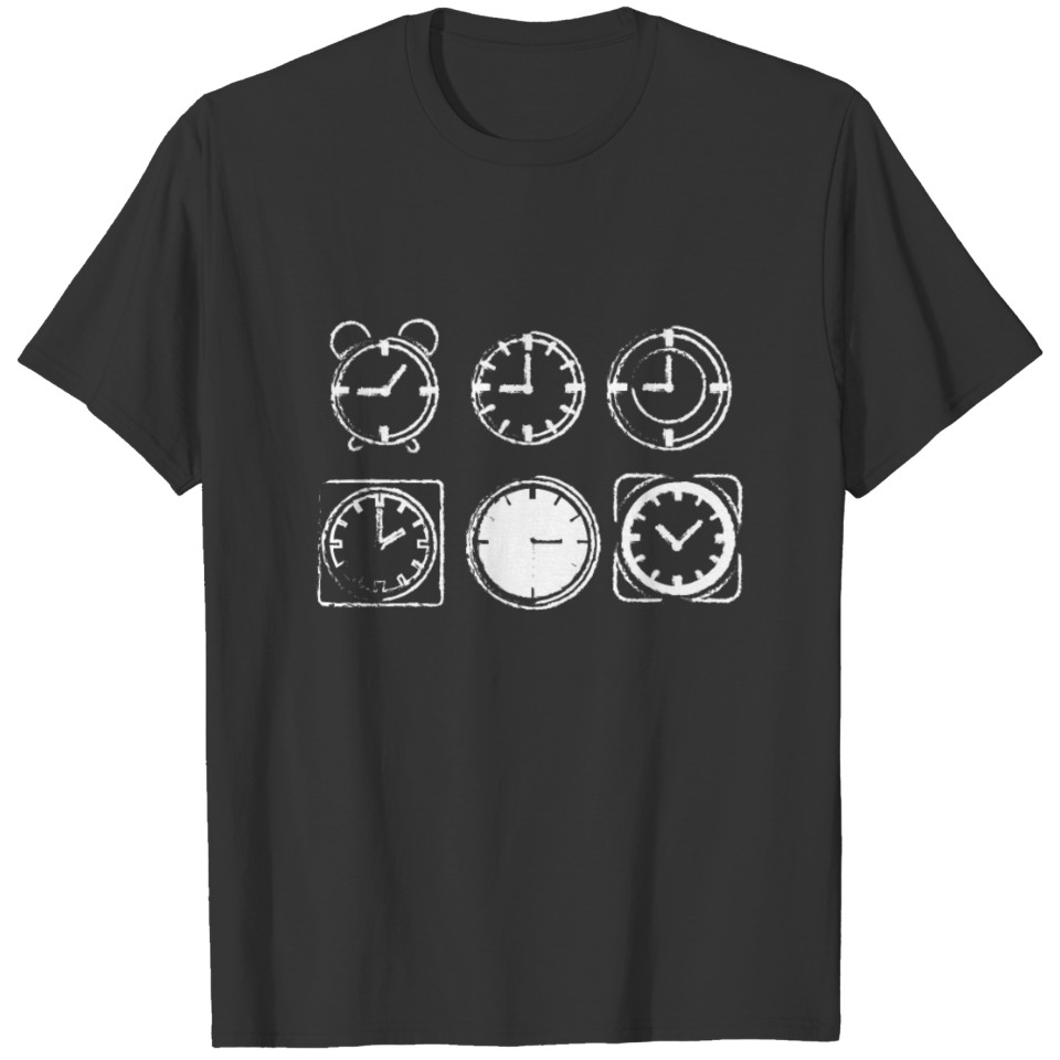Grandfather Time Turner Clocks - Hourglass Tick T-shirt