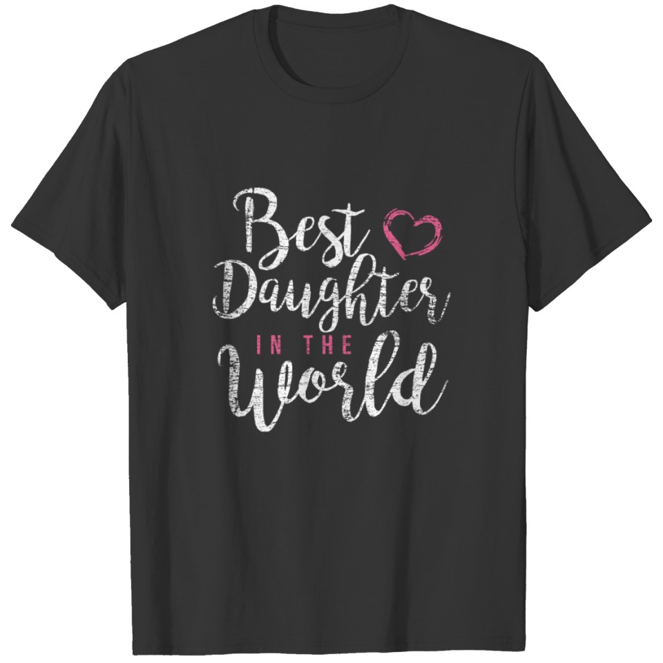 Daughter Heart T-shirt