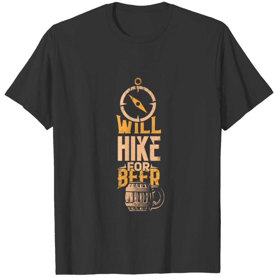 Hiking And Beer T-shirt