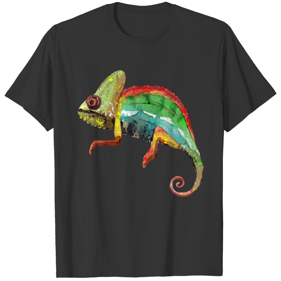 Colorful Chameleon product Lizard Theme Gifts T-shirt