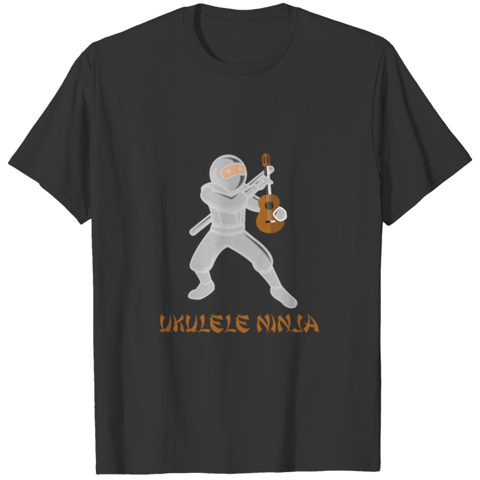 Musician Themed product Ukulele Ninja Gifts T-shirt