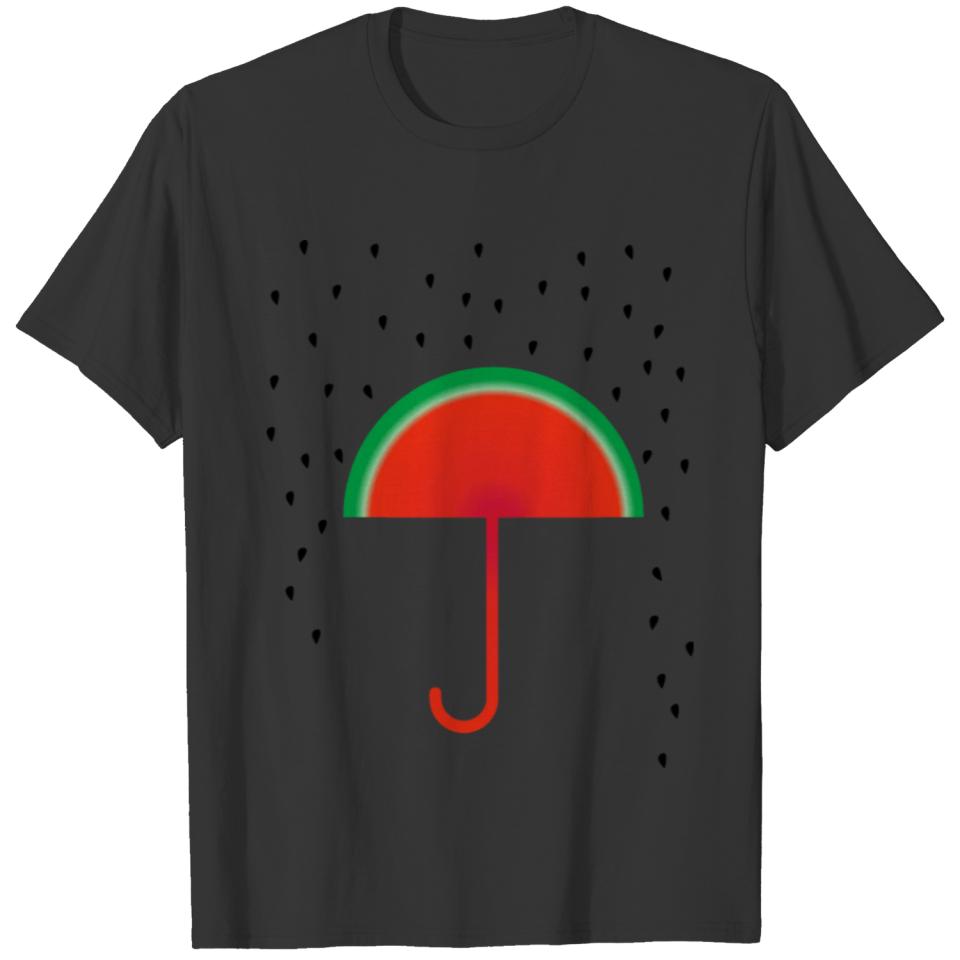 Funny melonumbrella T-shirt