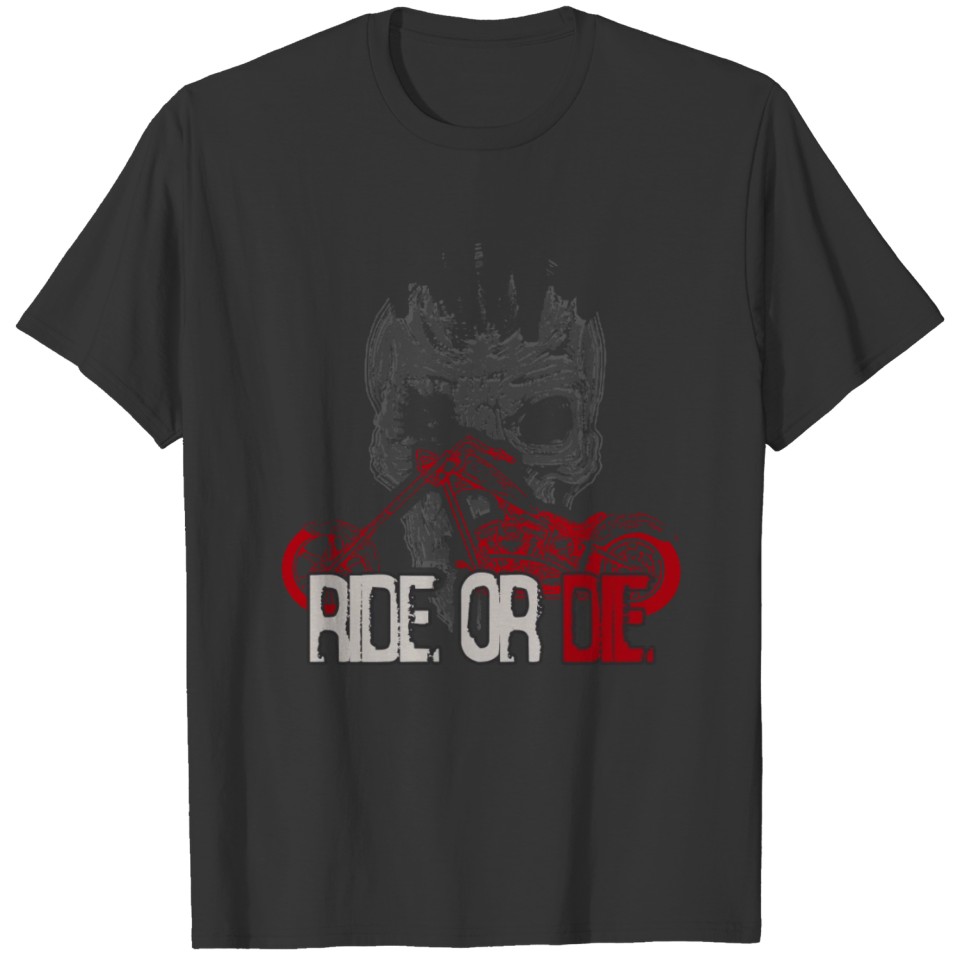 motorcycle rider T-shirt