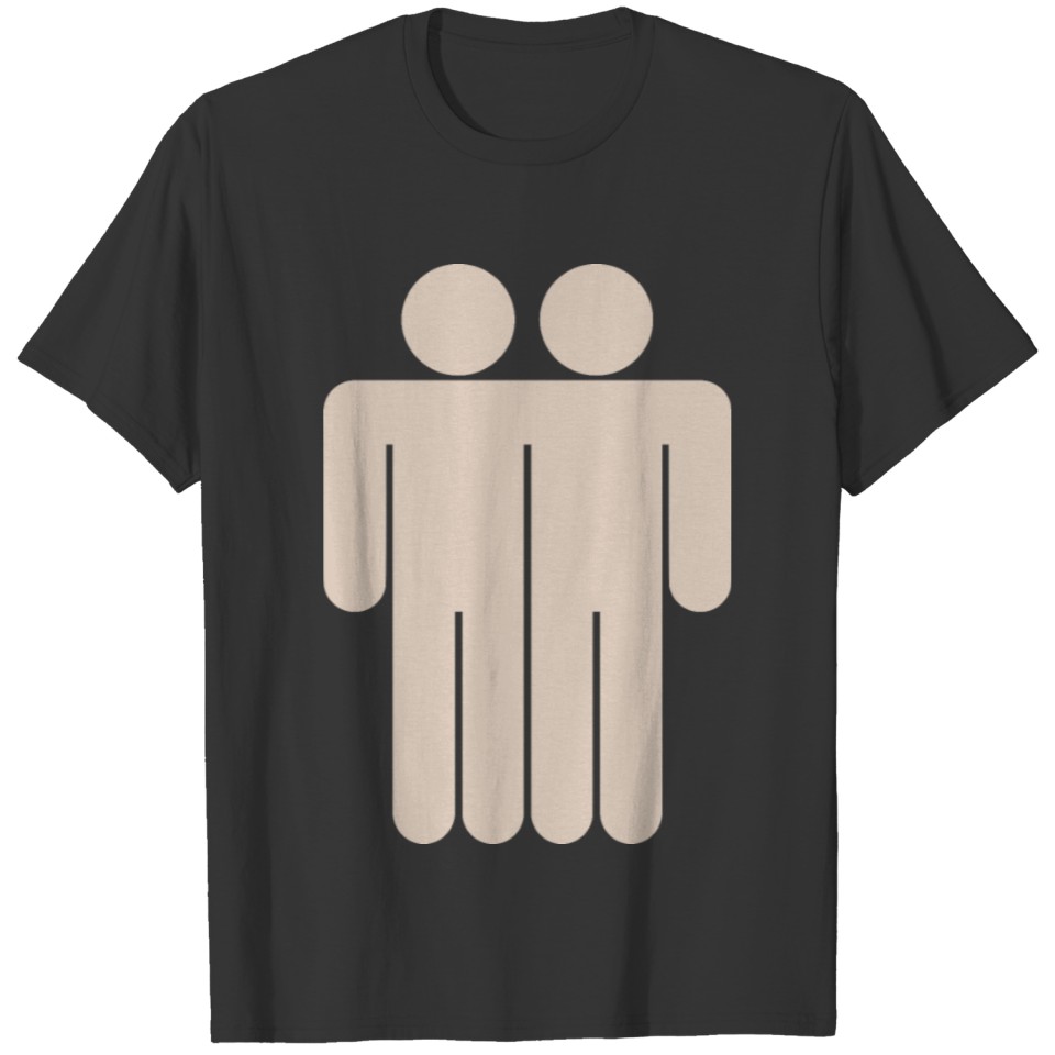 Gay Bisexual Men Couple Bromance LGBTQ+ T Shirts
