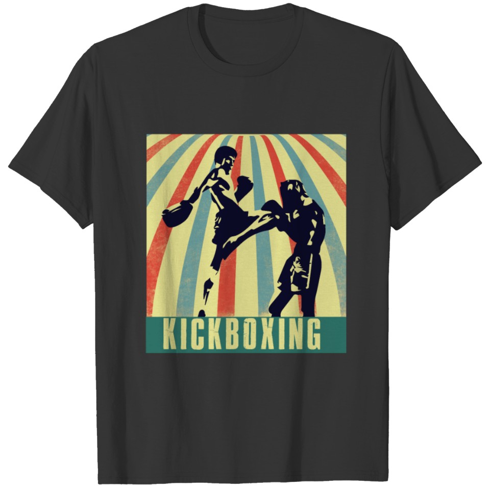 kickboxing shirt kickboxer gift idea sport martial T-shirt