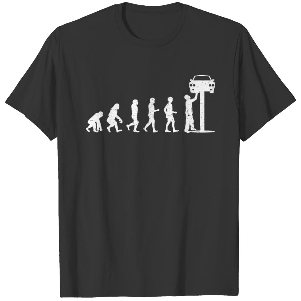 Evolution of Car Mechanic Tools Gift T-shirt