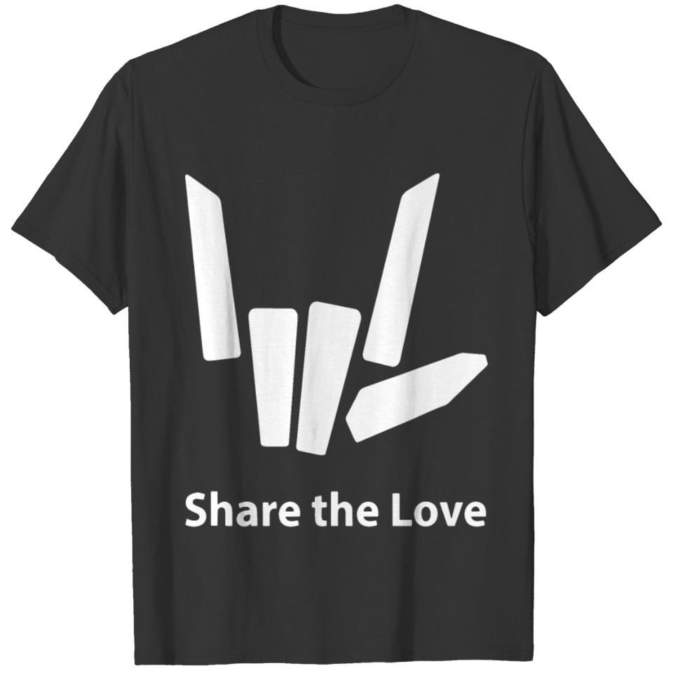 share the love T Shirts for men woman hip hop