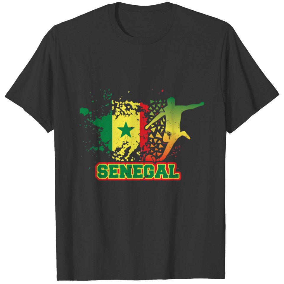 Football Worldcup Senegal Senegalese Soccer Team T-shirt