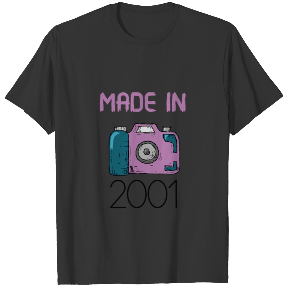 Made in 2001 T-shirt