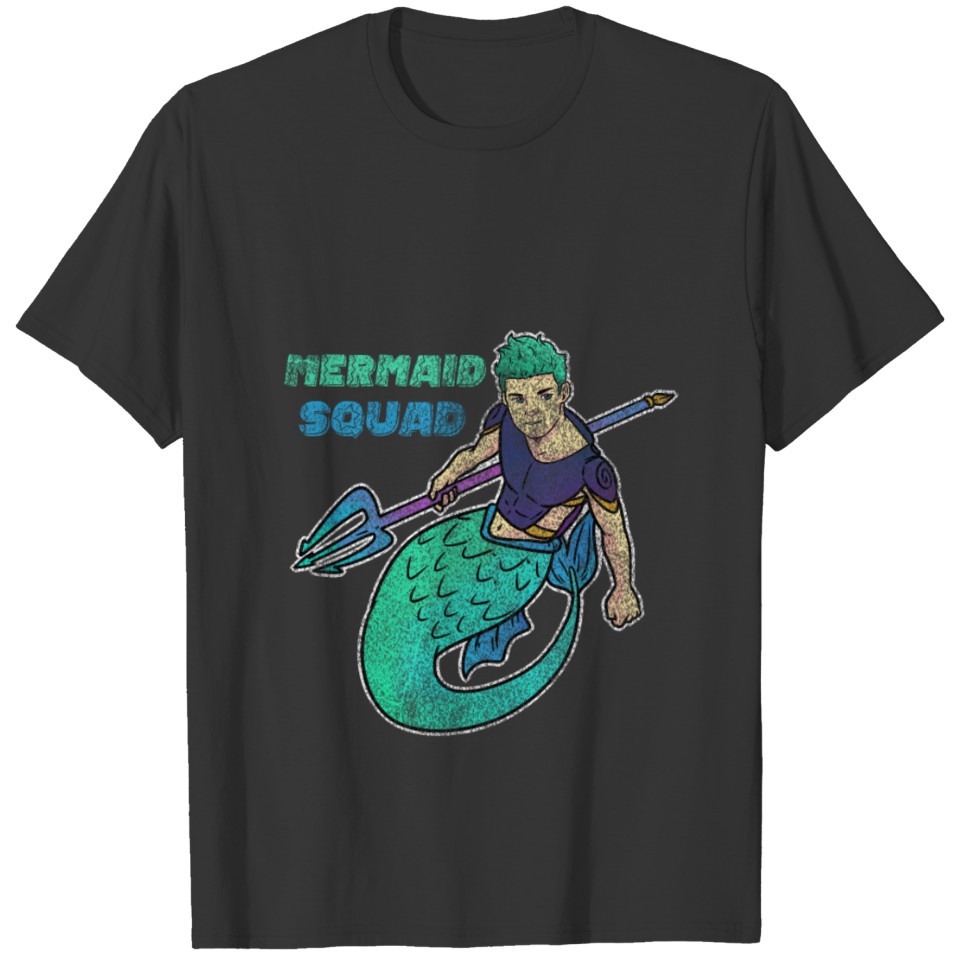 Mermaid Aquarius swimming fish gift T-shirt