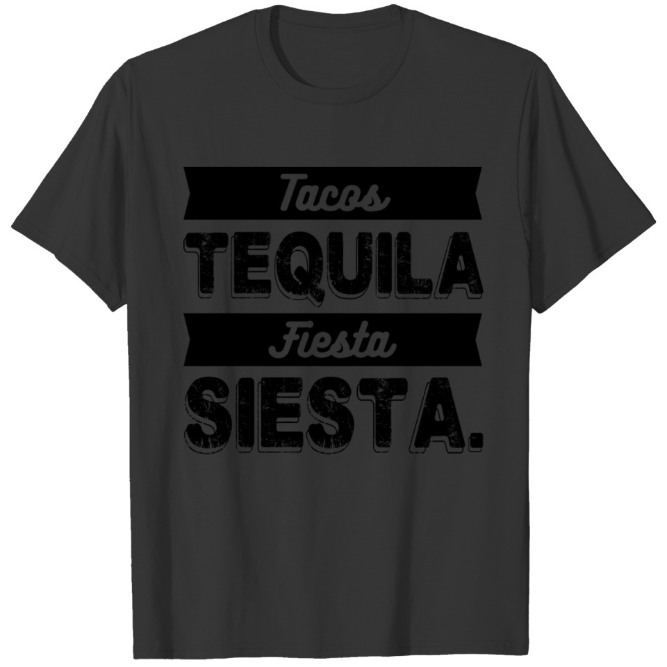 Spanish Humor product Tequila Fiesta Siesta T-shirt