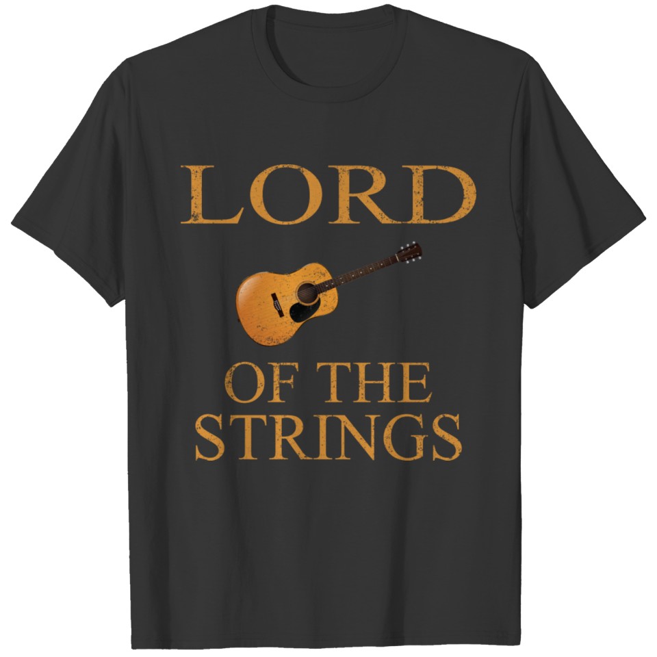 Funny Guitar product - Lord of the Strings - Gift T-shirt