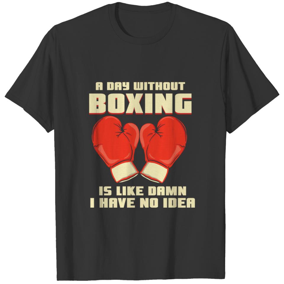 Boxing kickboxing fight training sport T-shirt