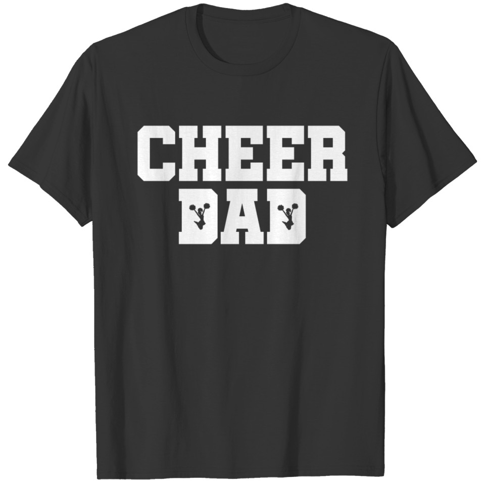 Cheer Dad - Cheerleader - Father - Football T-shirt