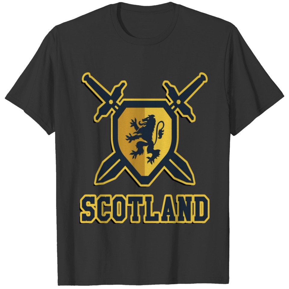 product Scottish Scotland Knight Gifts Swords T-shirt