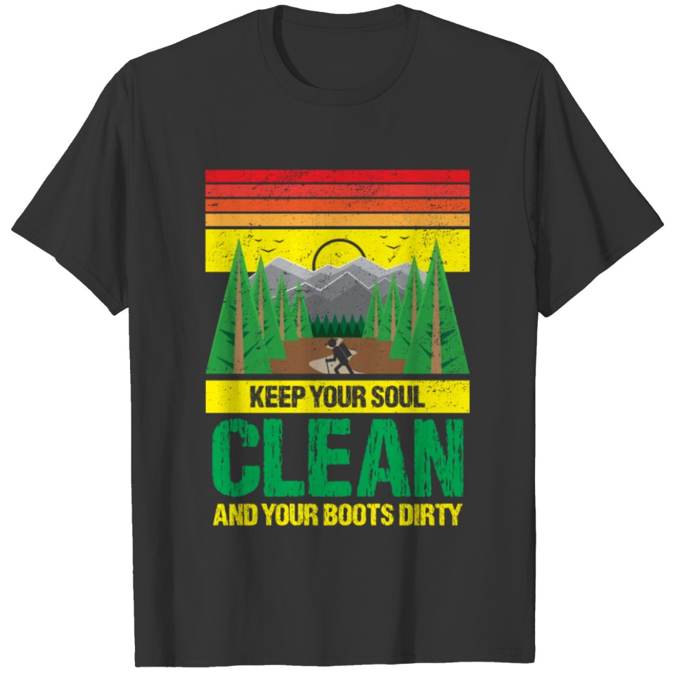 Funny Hiking and Camping T Shirts for Men and Women