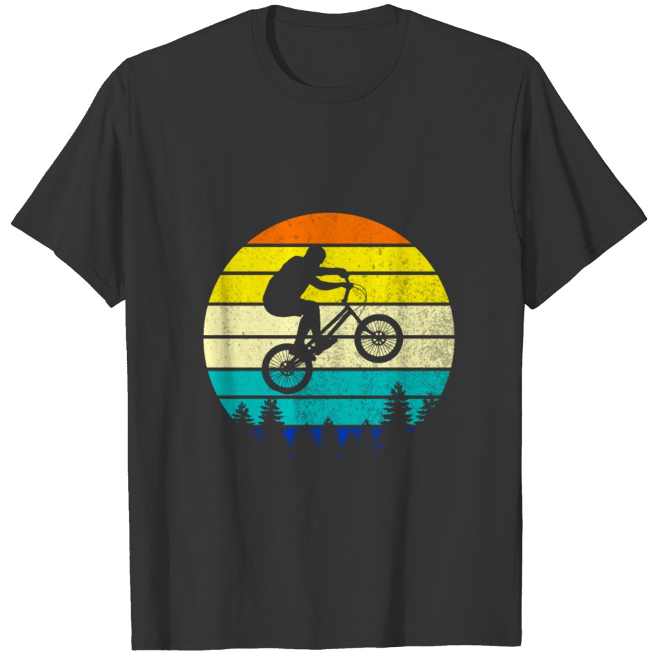retro mountain bike for mountain biker T-shirt