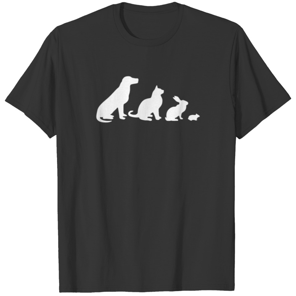 Dog Cat Rabbit Hamster Funny T Shirts