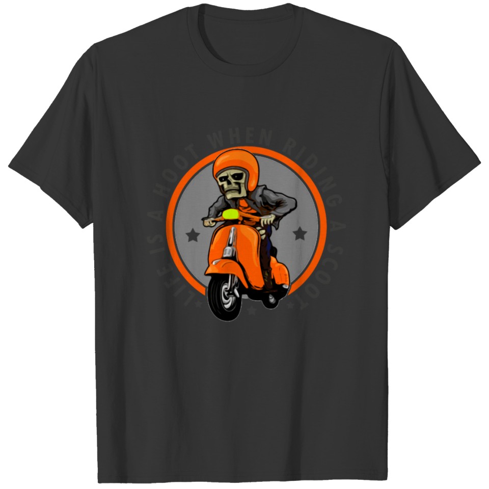 Scooter Motor Bike Motorcycle E-Bike Bicycle Gift T-shirt