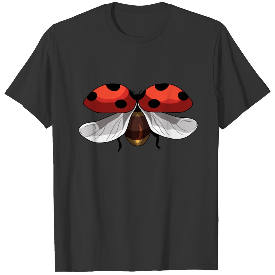 Ladybug Flying T-shirt