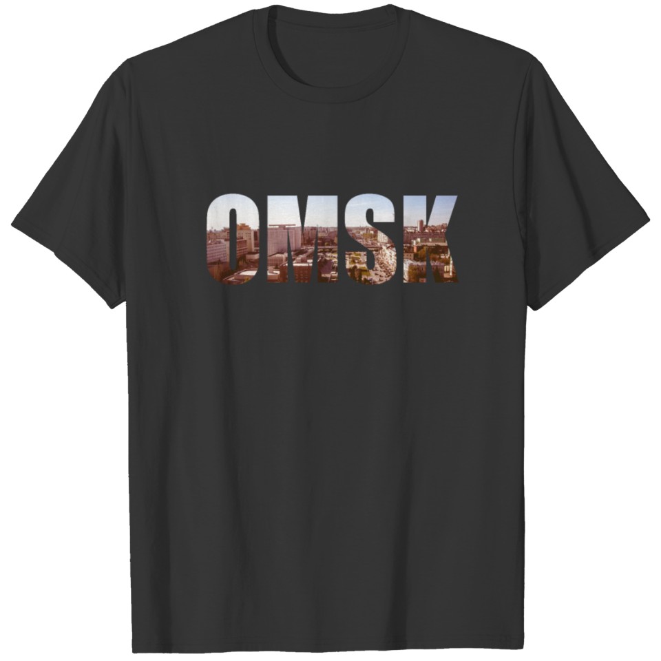 Omsk Russland Skyline T-shirt