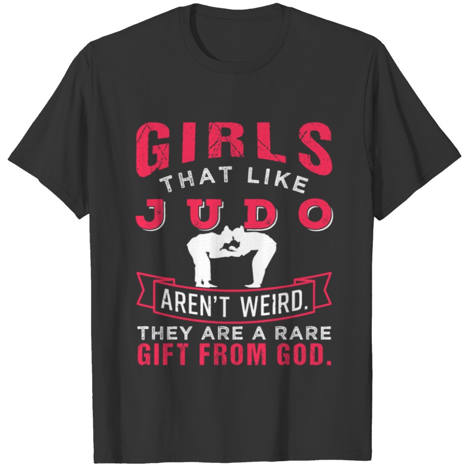 Judo Girls Fighter Martial Arts Fan Lover Sport T-shirt