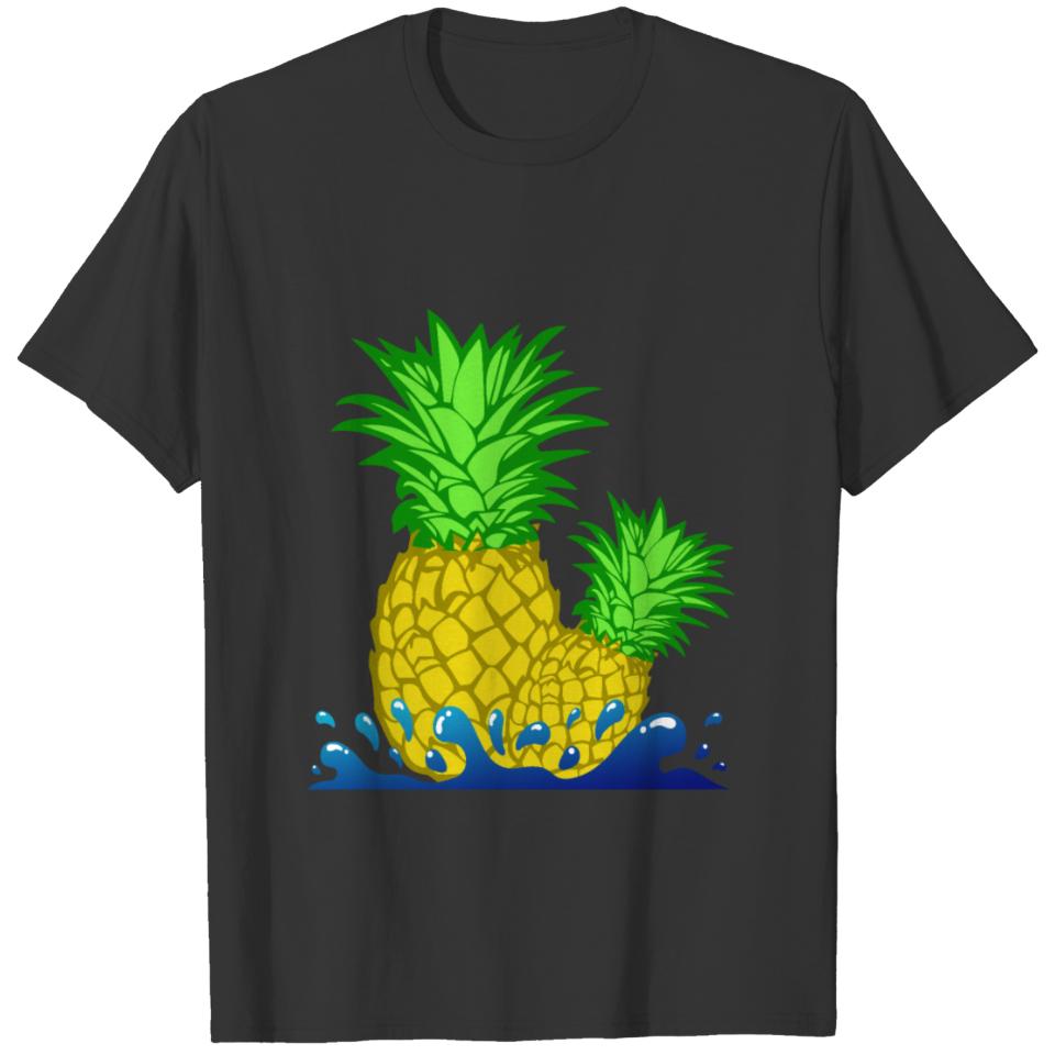 Pineapple in water T-shirt