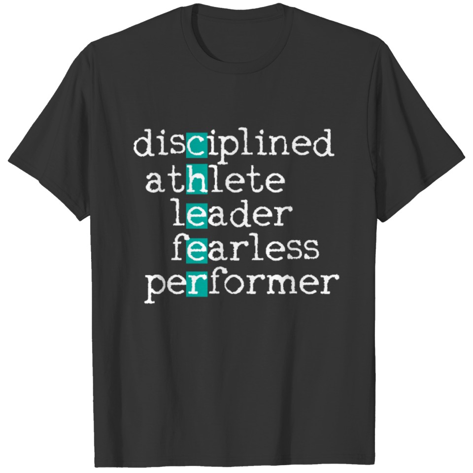 Cheering Cheerleader T-shirt