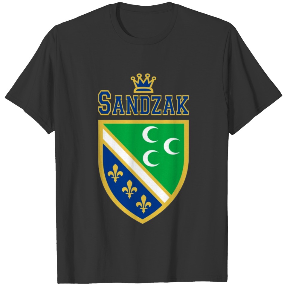 Sandzak T shirt Sandzaklija Born, balkan state T-shirt