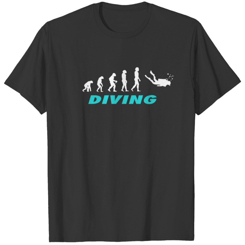 Diving Team Shirts T-shirt