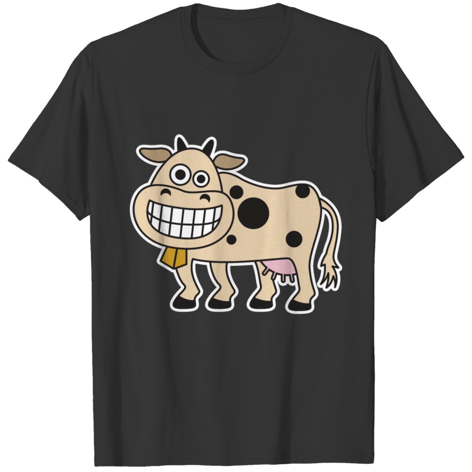 Cartoon Cow T-shirt