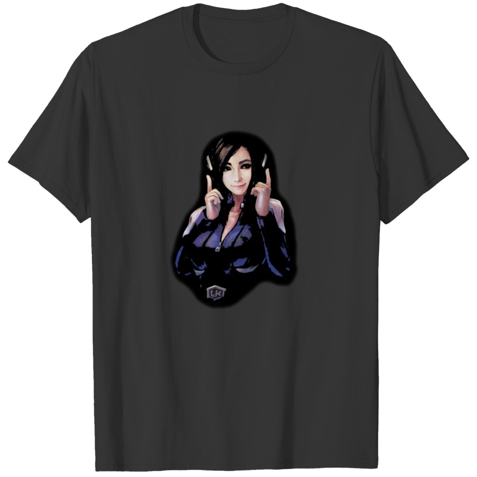 Video game komquat girl T-shirt