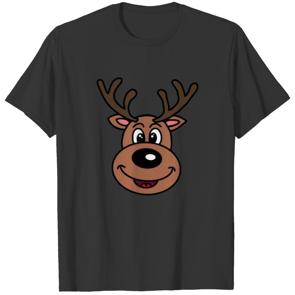 Happy Reindeer funny tshirt T-shirt
