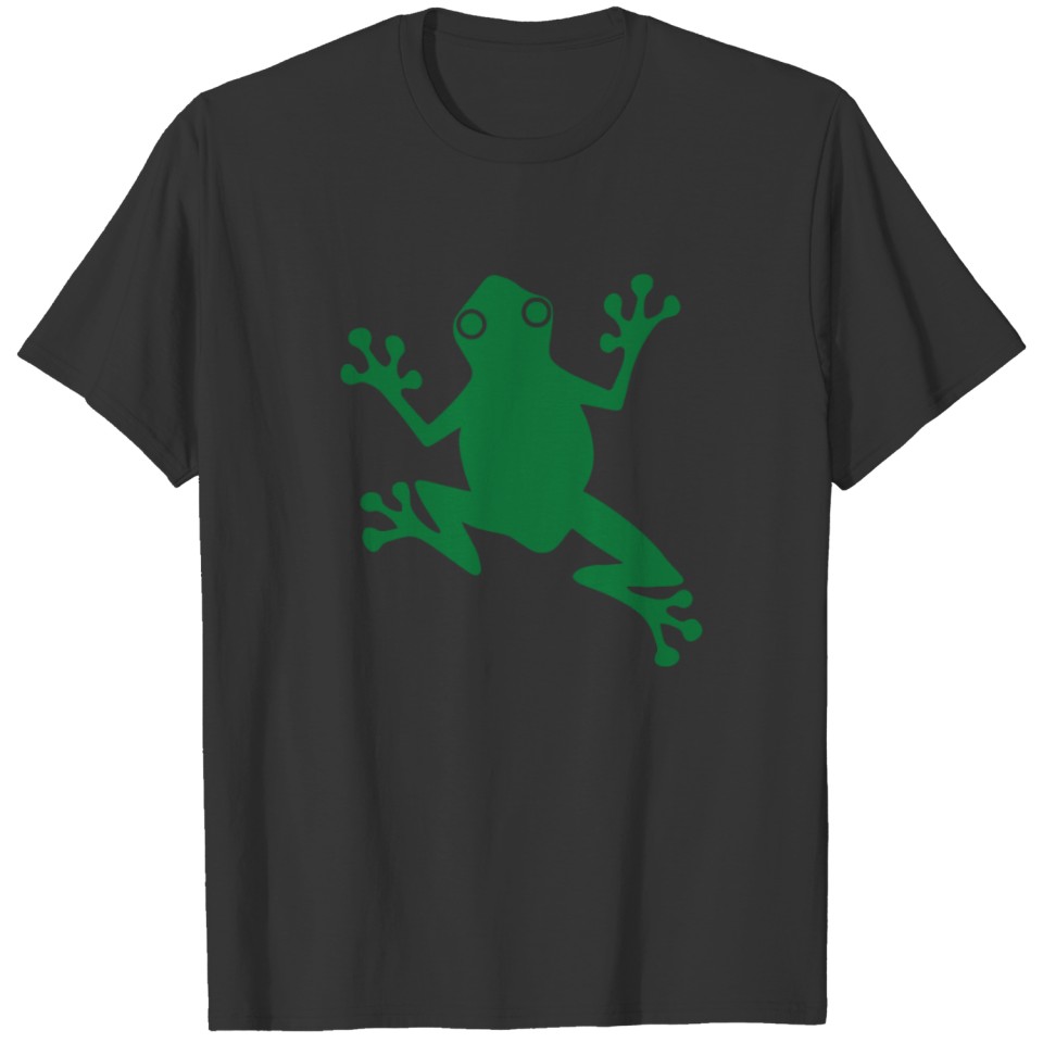 Frog Climbing funny tshirt T-shirt