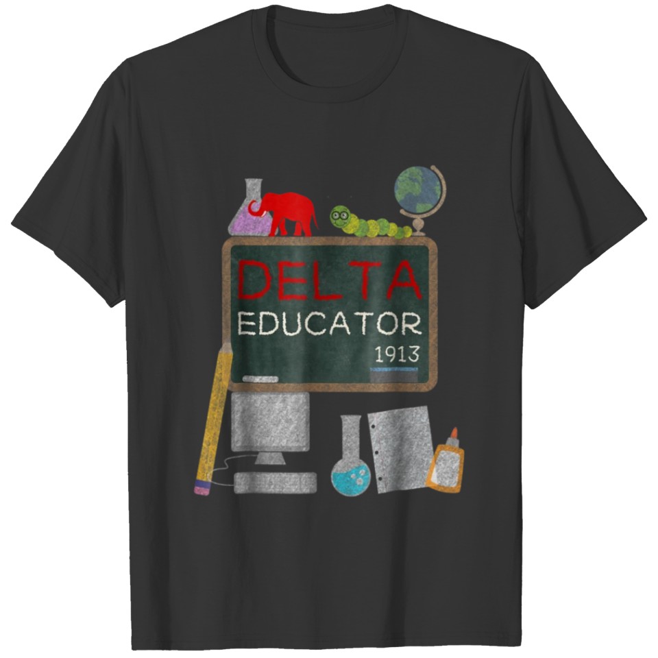 Delta Educator Shirt Gift for Teachers Professors T-shirt