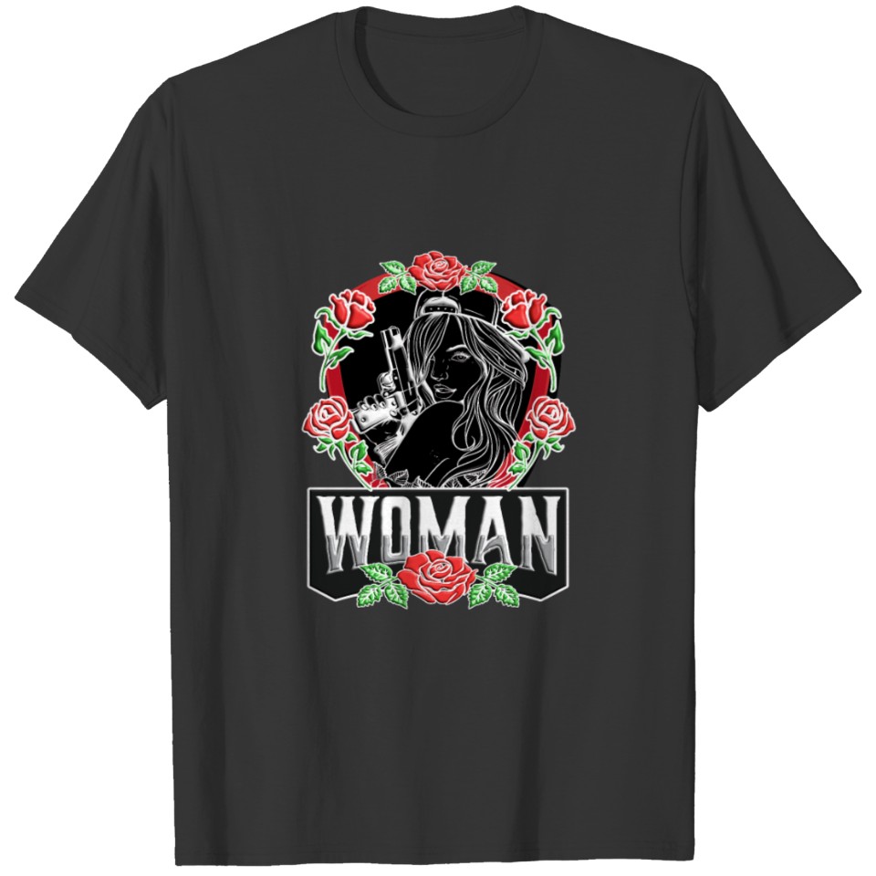 Woman Girl Power Feminism T-shirt