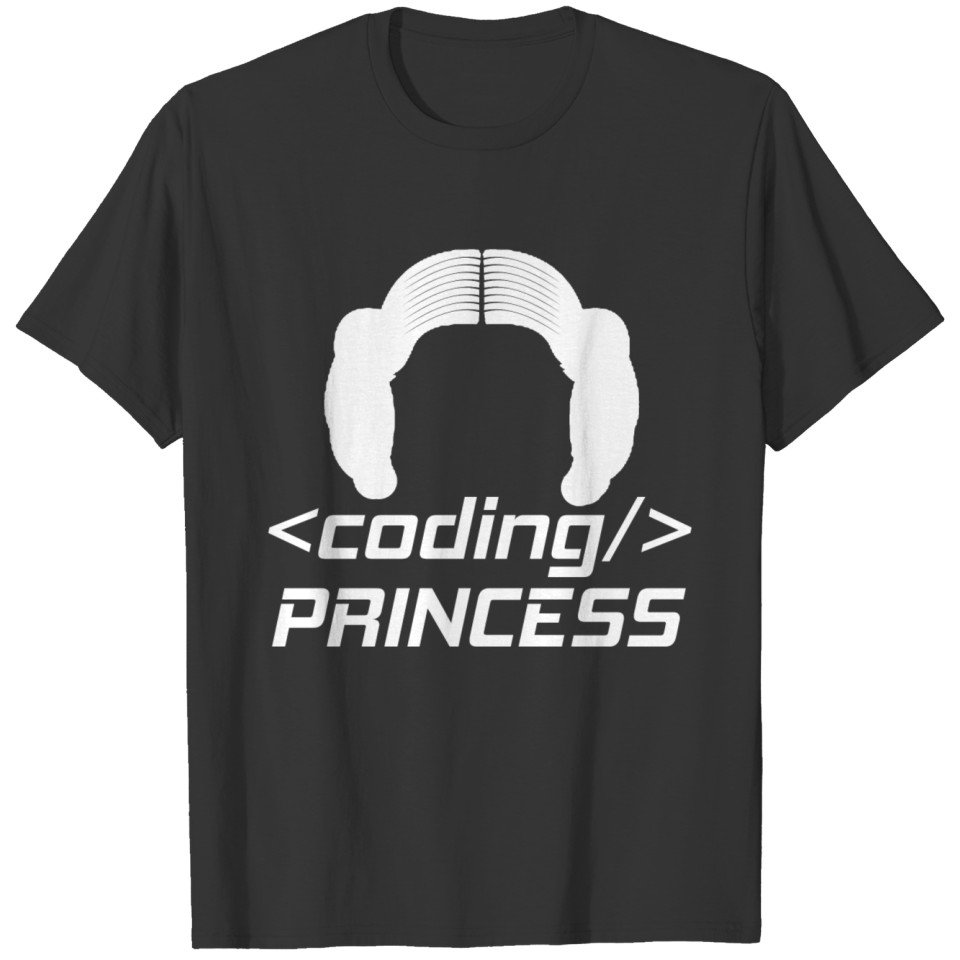 Coding Princess, Programmer Humor T-shirt