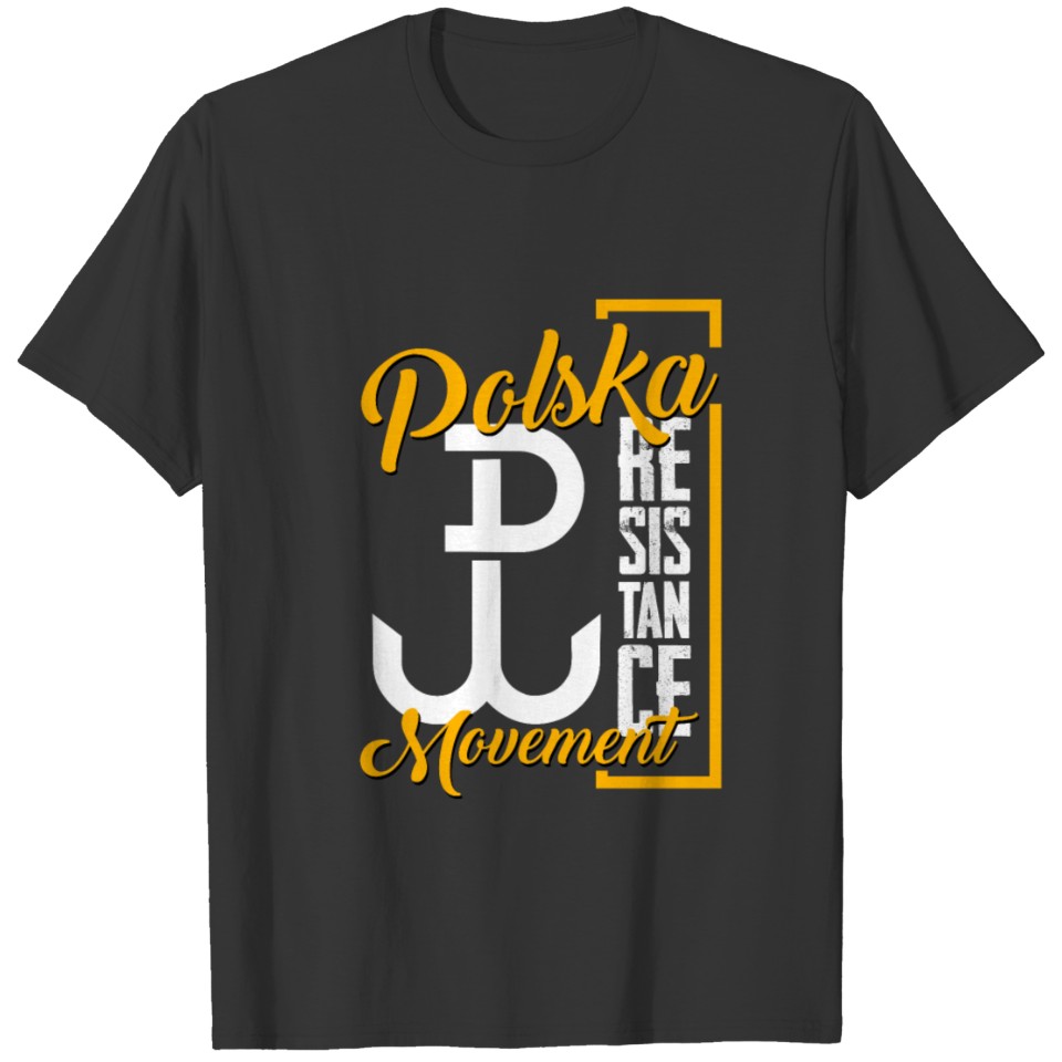 Polska Resistance Movement - Polski opór T-shirt