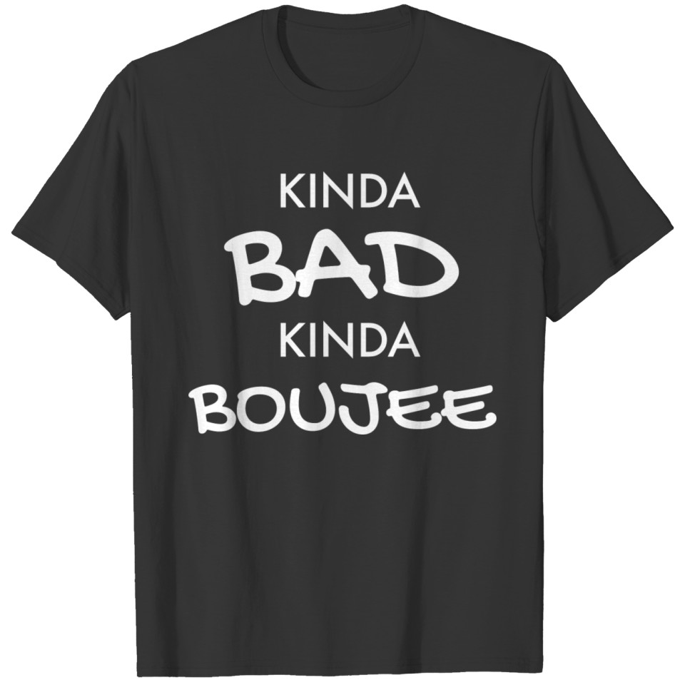 BATH AND BOUJEE Statement Gift Badass Hip Hop T-shirt