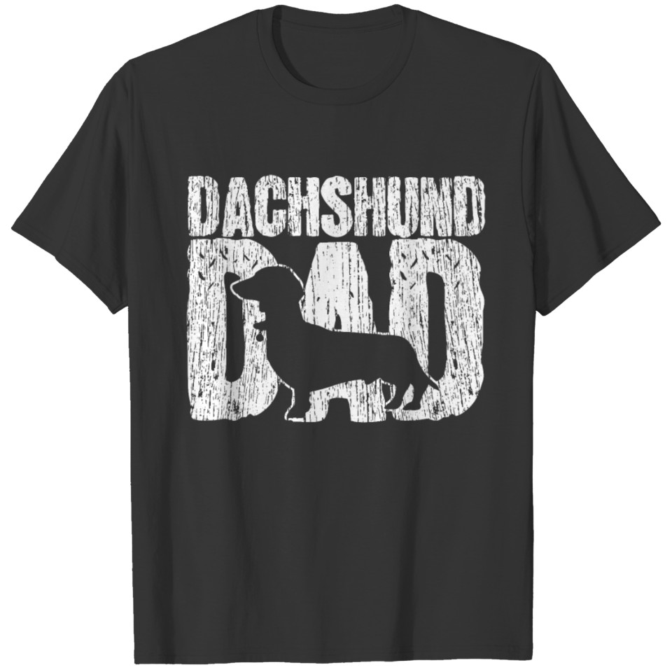 Dachshund Dad T Shirts