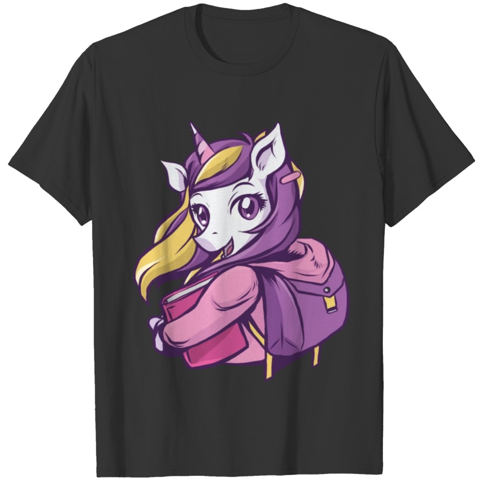Unicorn goes to school T-shirt