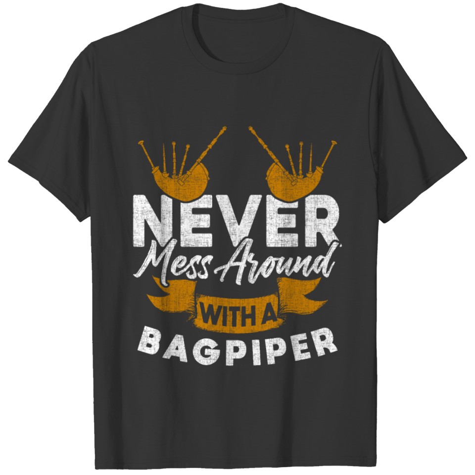 bagpipes T-shirt