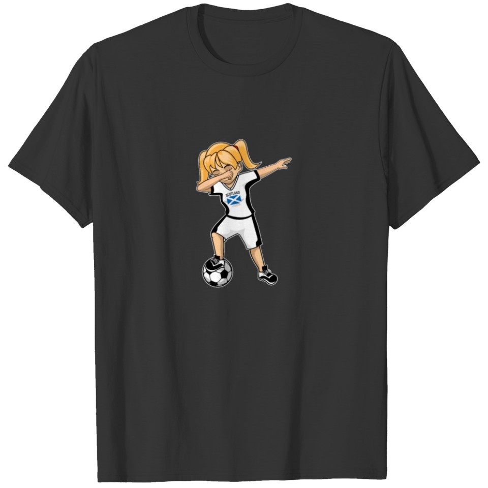 Scotland National Soccer Cup Team Football Womens T-shirt