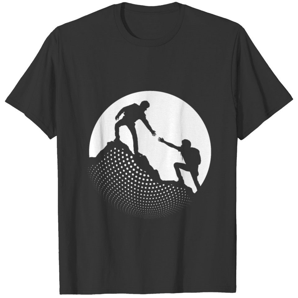 Mountain Climbers Cool Present Gift Idea T-Shirt T-shirt
