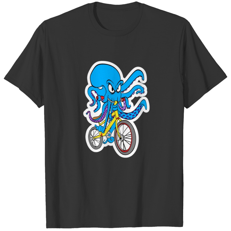 A Nice Biking Tee For Bikers With A Unique T-shirt