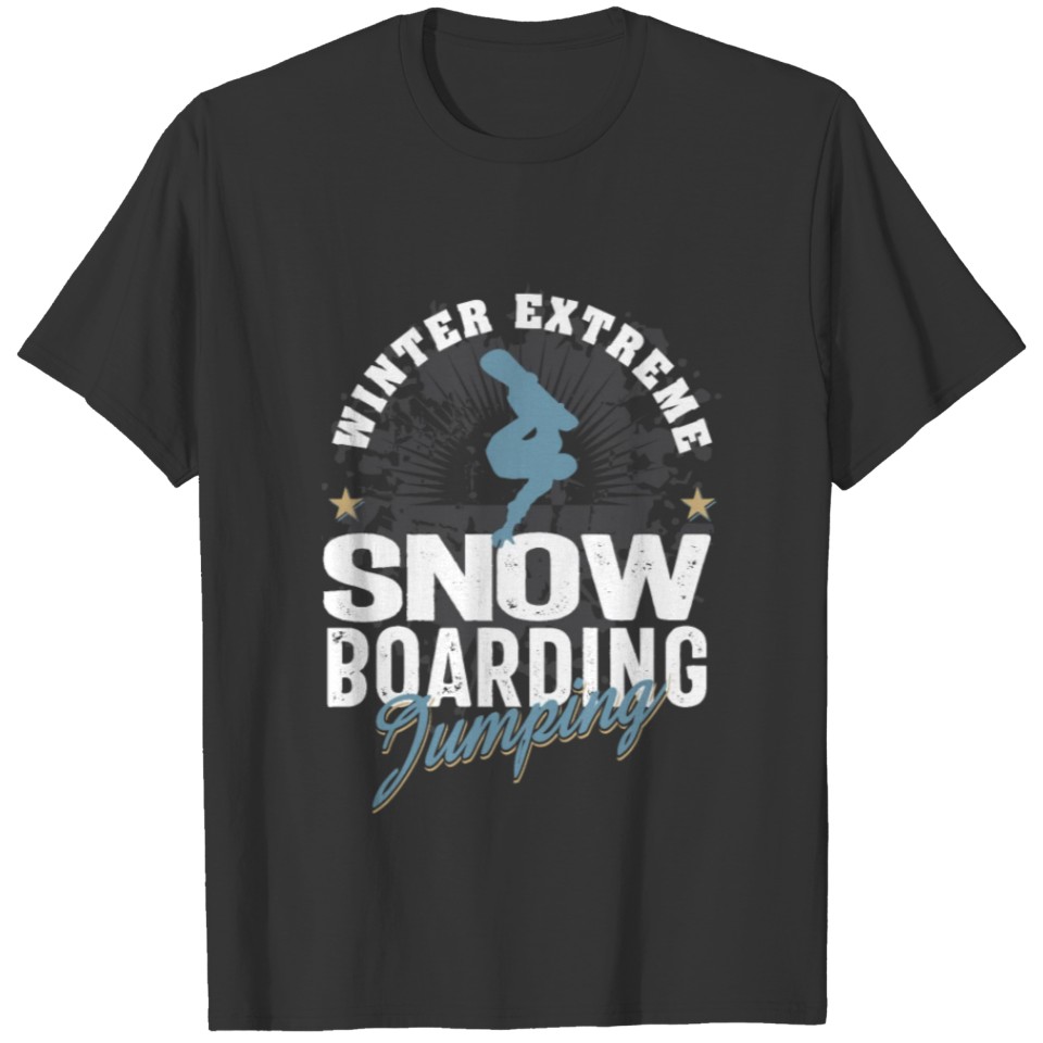 Snowboarding Jumping T-shirt